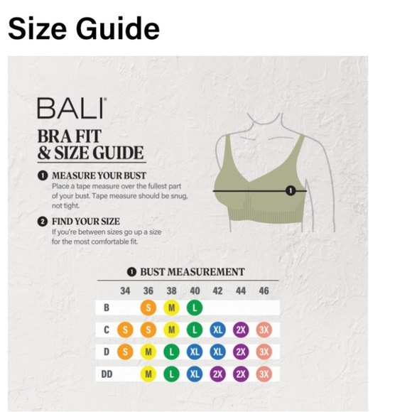 BALI Breathe Light Blue Convertible Racerback Bra Sz M NWOT - Picture 7 of 7